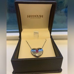 NEW SWAROVSKI HEART NECKLACE